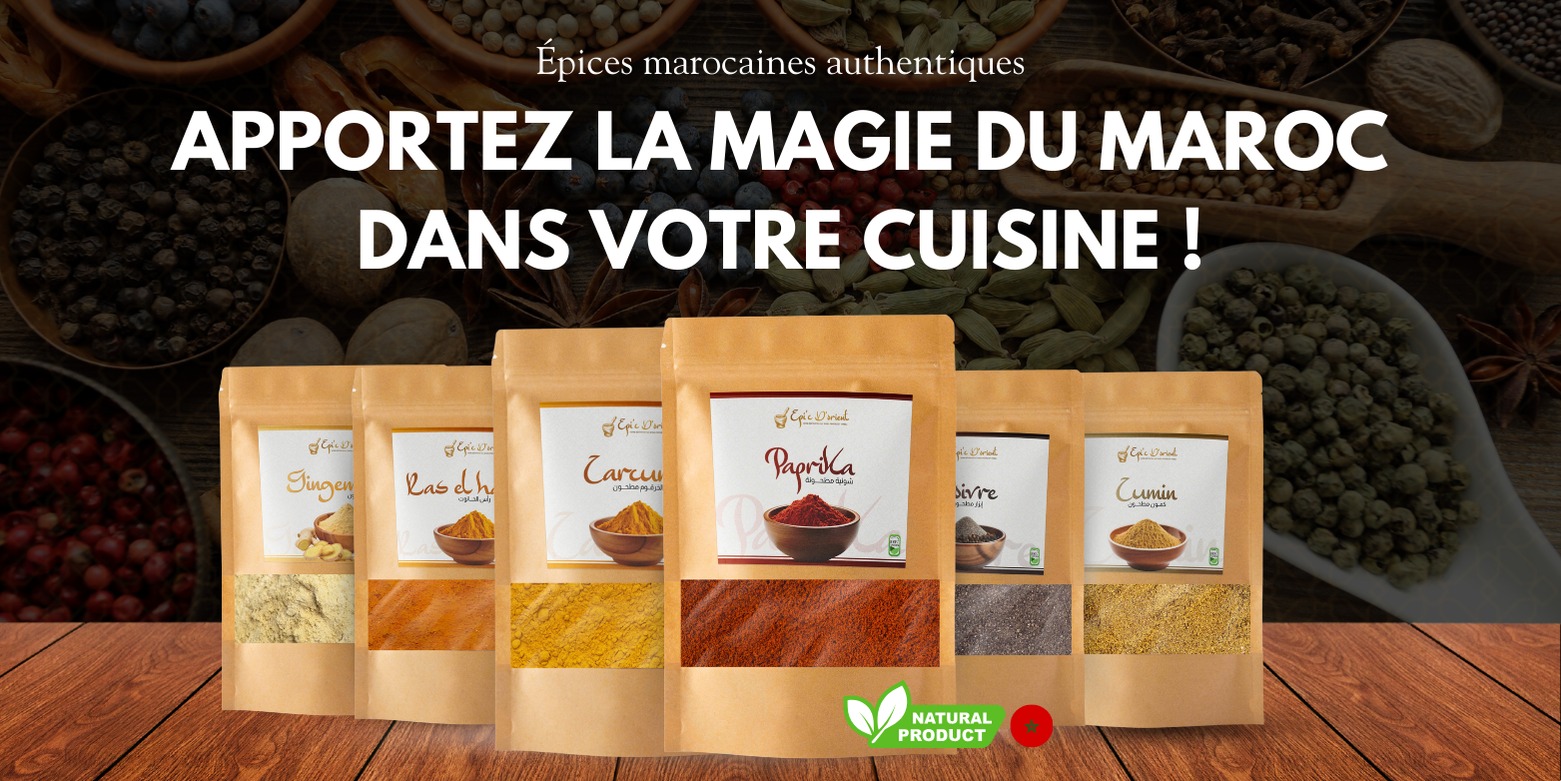 Épices marocaines authentiques